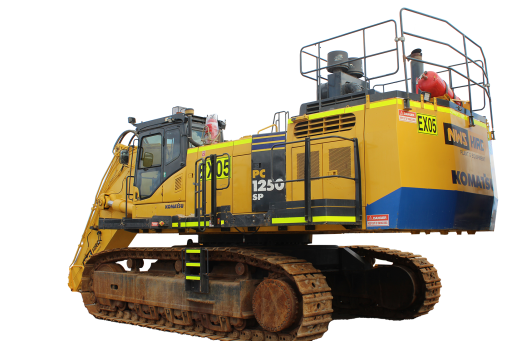 NWS Hire Komatsu Excavator PC1250-8 Crop